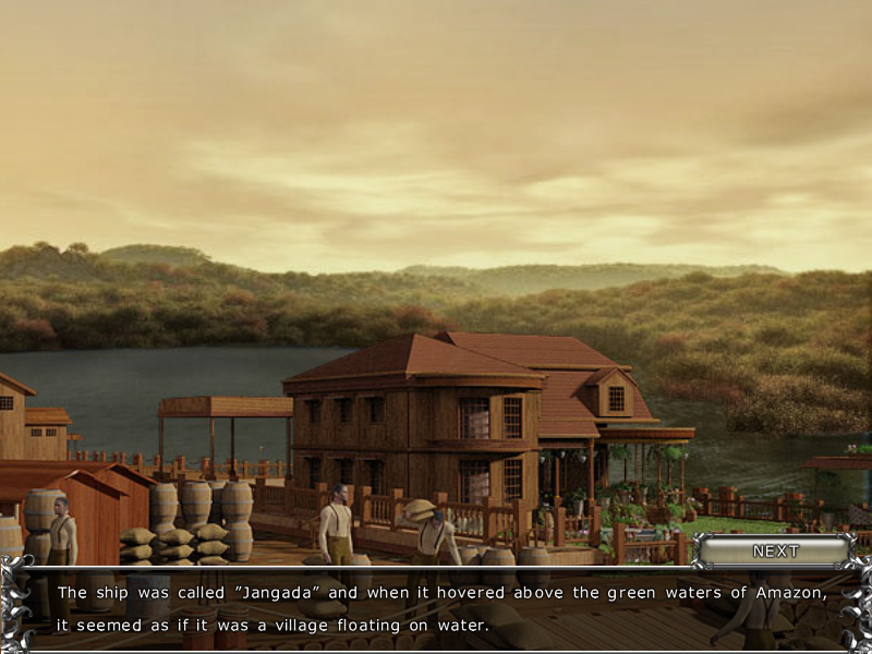Epic Adventures: La Jangada (Windows) screenshot: The "Jangada"
