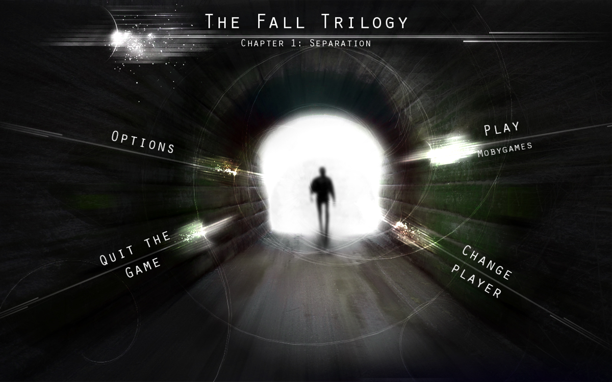 The Fall Trilogy: Chapter 1 - Separation (Windows) screenshot: Main menu
