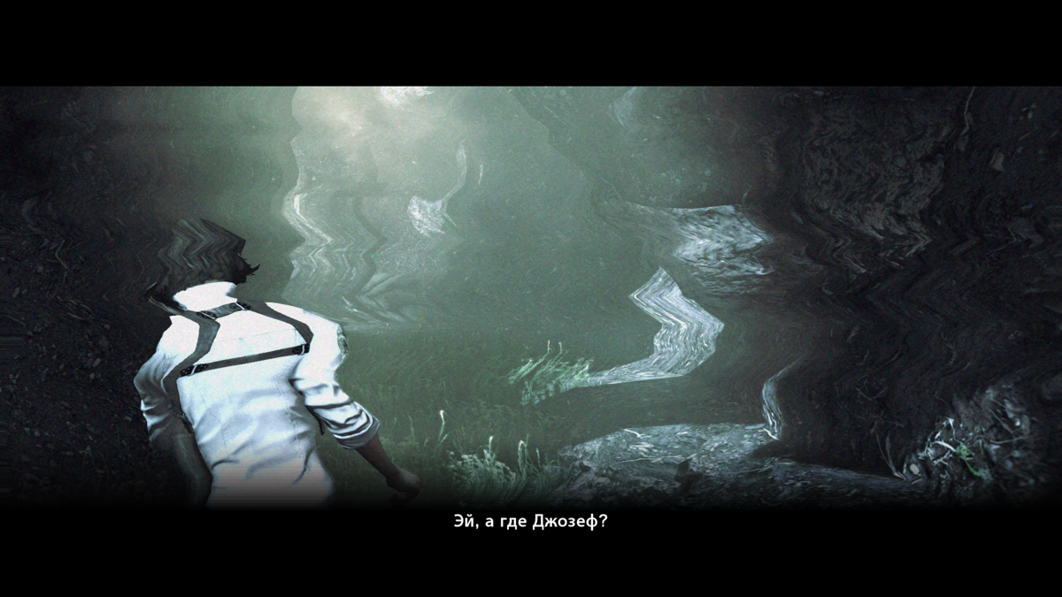 The Evil Within: The Assignment (Windows) screenshot: Juli's vision becomes distorted at times
