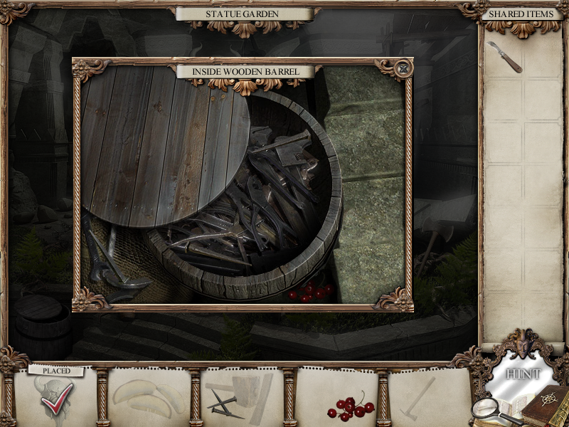 The Mirror Mysteries (Windows) screenshot: Wooden barrel