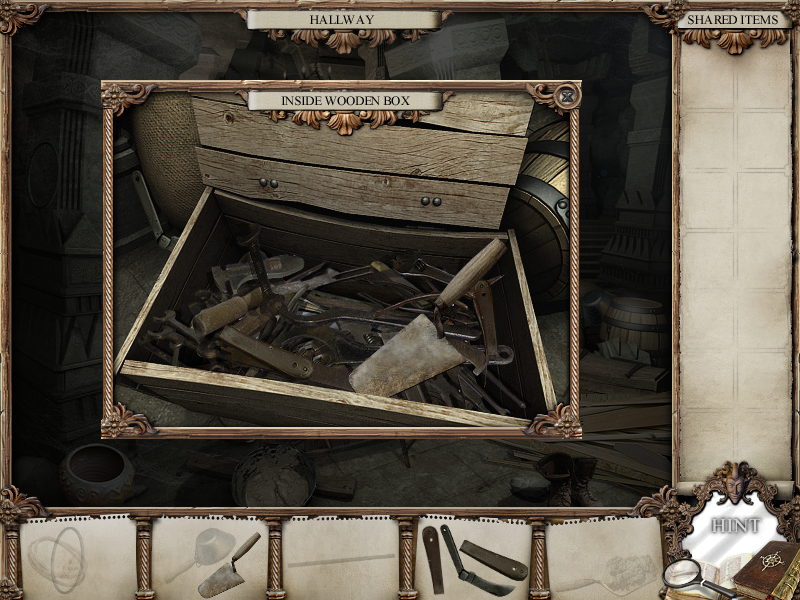 The Mirror Mysteries (Windows) screenshot: Wooden box