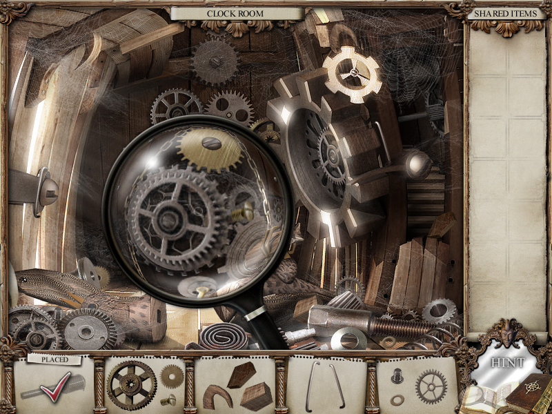 The Mirror Mysteries (Windows) screenshot: Magnifying glass