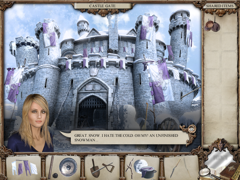 The Mirror Mysteries (Windows) screenshot: Castle gate