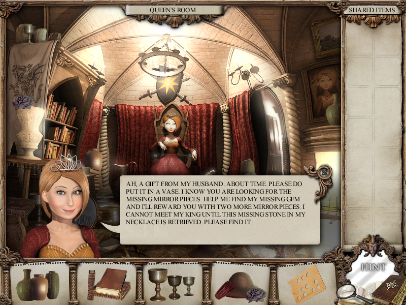 The Mirror Mysteries (Windows) screenshot: Queen