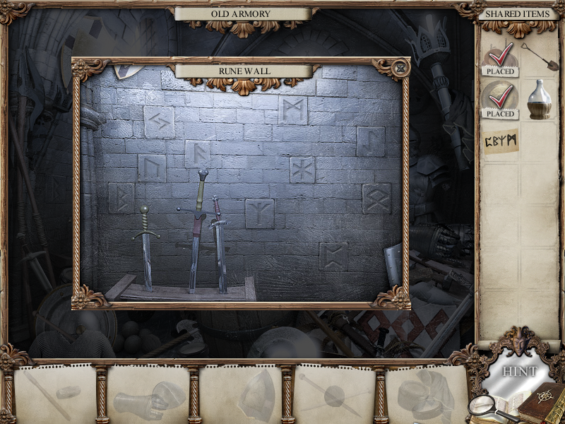 The Mirror Mysteries (Windows) screenshot: Runes