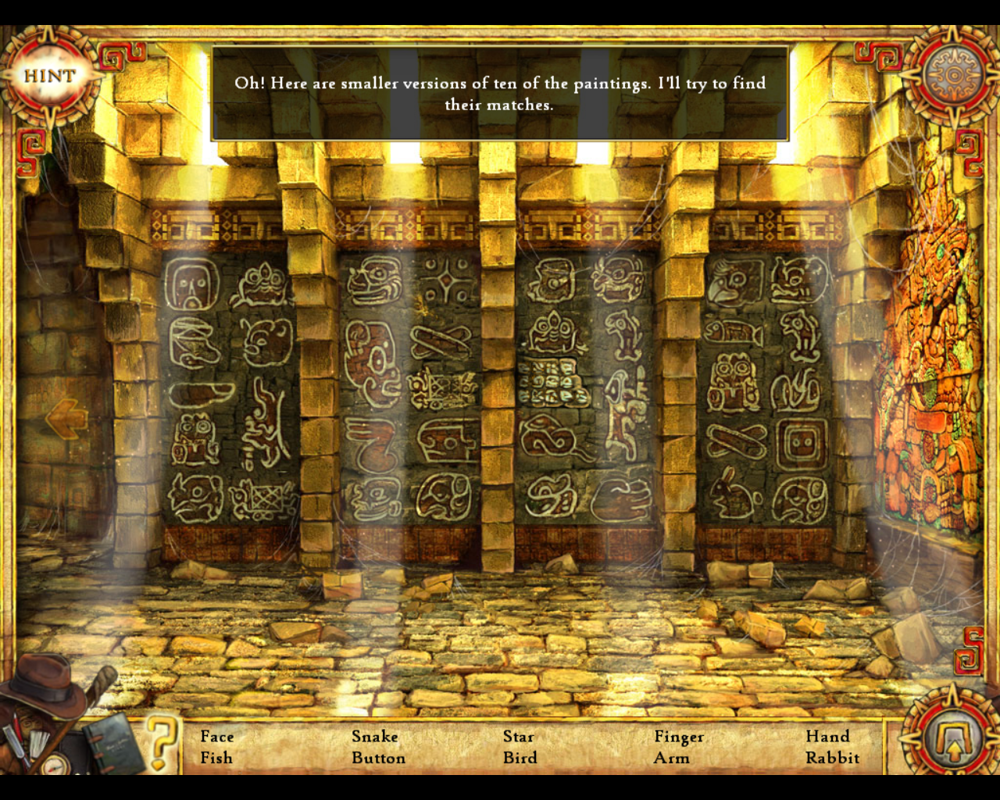 Joan Jade and the Gates of Xibalba (Windows) screenshot: Mayan symbols