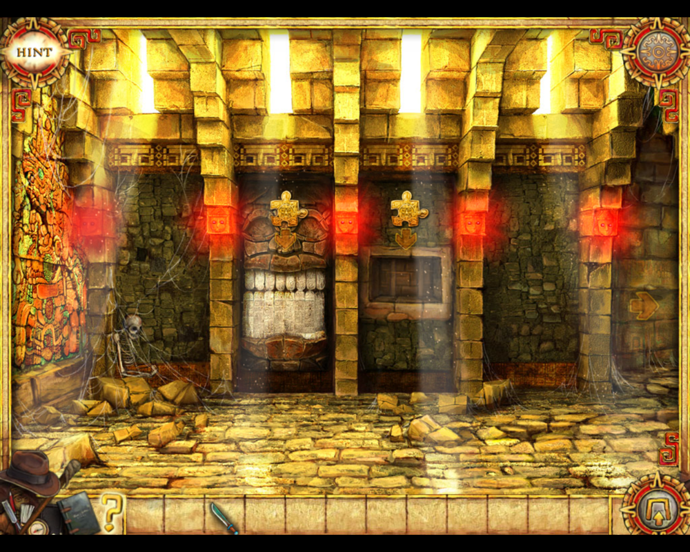 Joan Jade and the Gates of Xibalba (Windows) screenshot: Two puzzles
