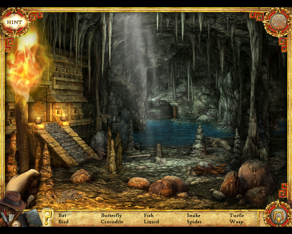 Joan Jade and the Gates of Xibalba (Windows) screenshot: Cave