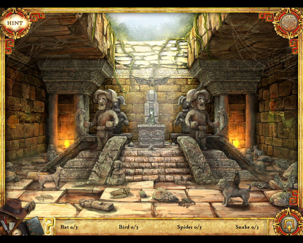 Joan Jade and the Gates of Xibalba (Windows) screenshot: Ancient ruins