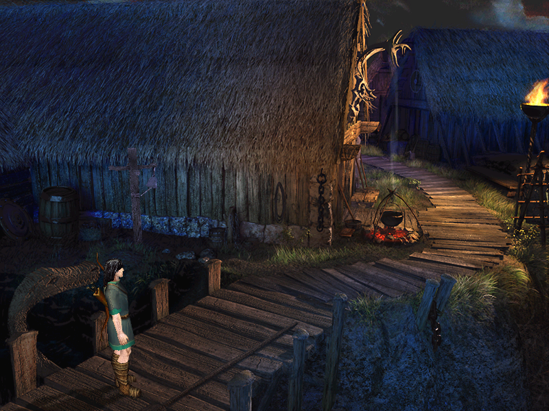 Curse of Atlantis: Thorgal's Quest (Windows) screenshot: Opening screen