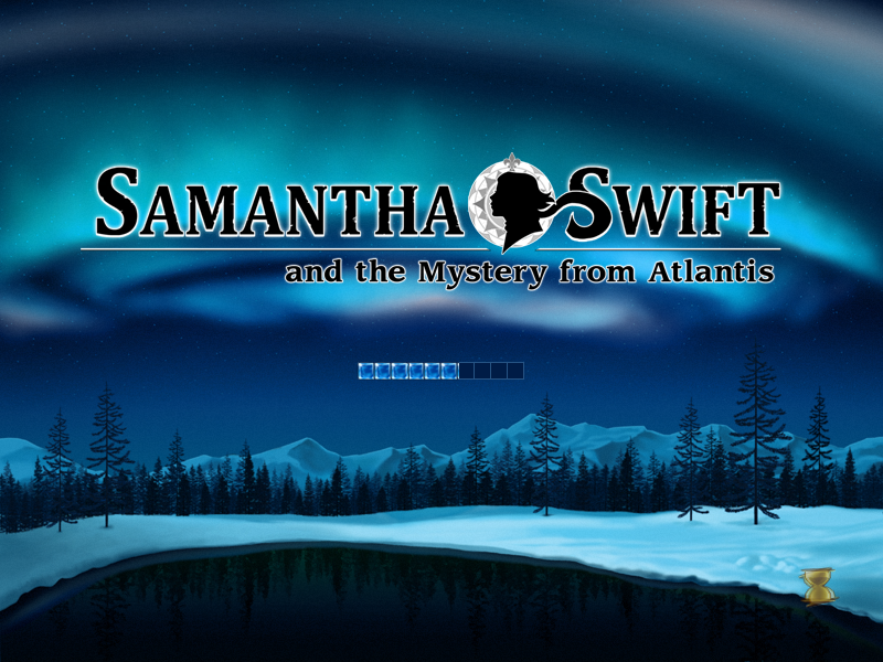 Samantha Swift and the Mystery from Atlantis (Windows) screenshot: Loading screen