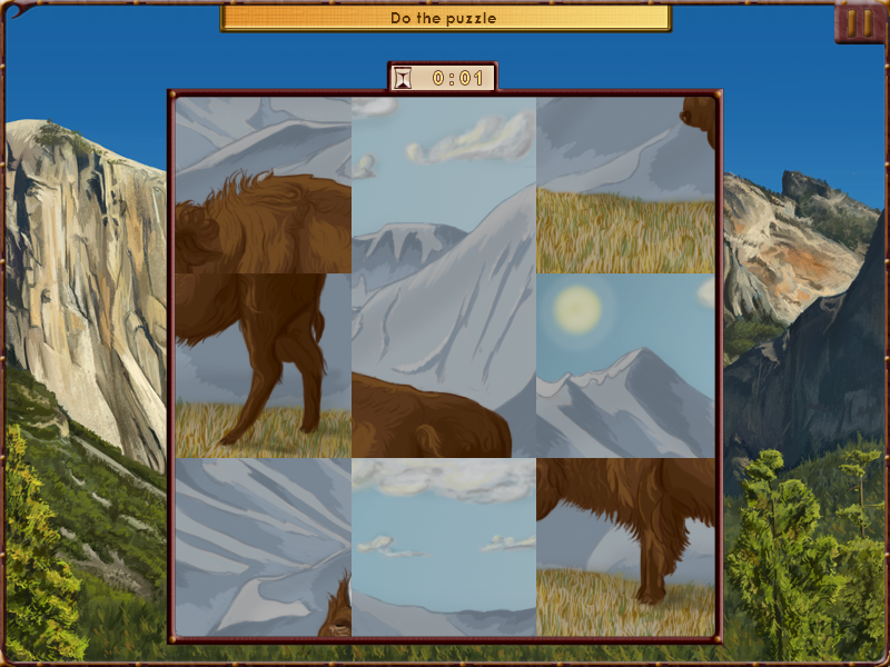 World Riddles: Animals (Windows) screenshot: Picture puzzle