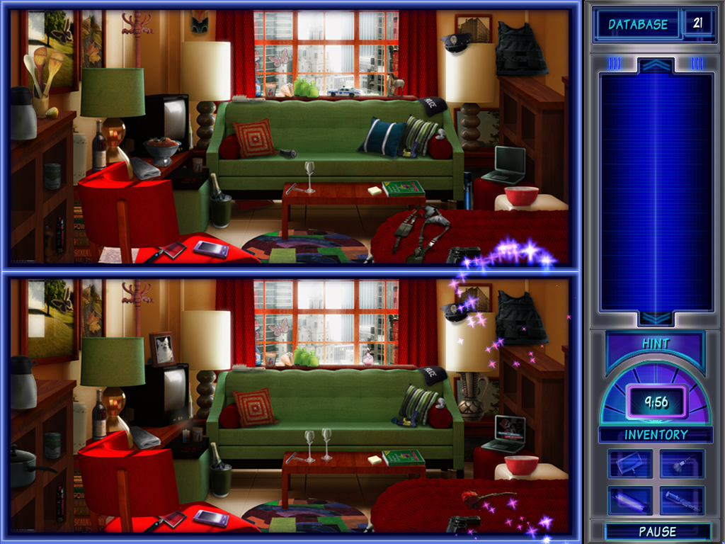 Masters of Mystery: Blood of Betrayal (Windows) screenshot: Spot-the-differences game