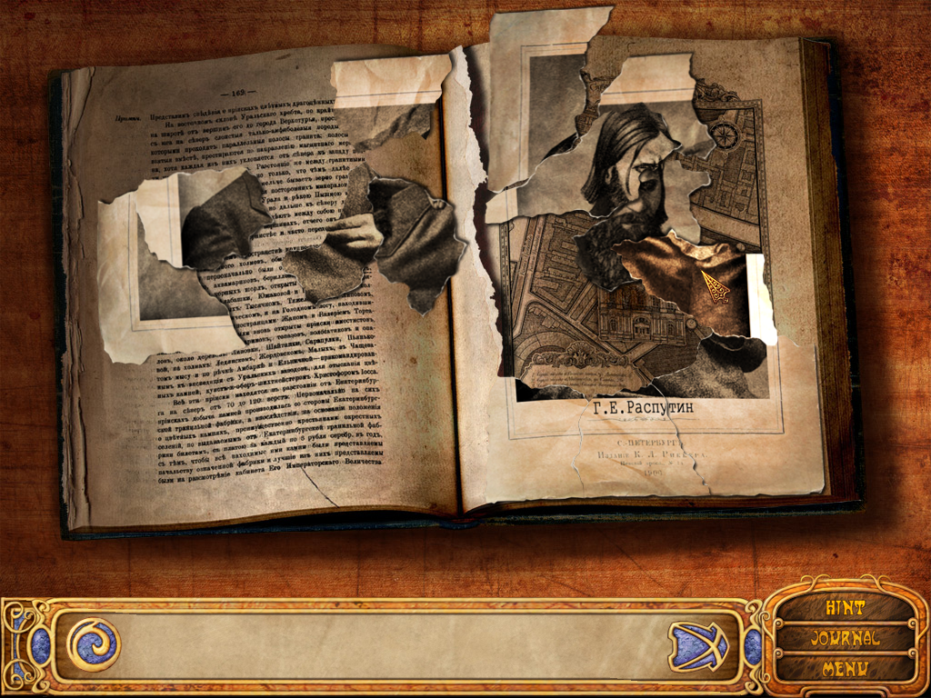 Rasputin's Curse (Windows) screenshot: Photo puzzle