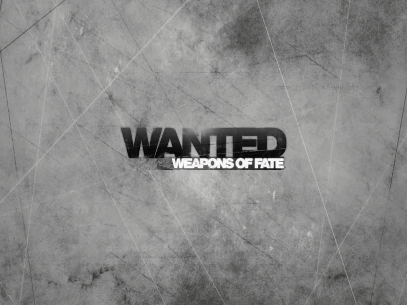 Wanted: Weapons of Fate (Windows) screenshot: The game title