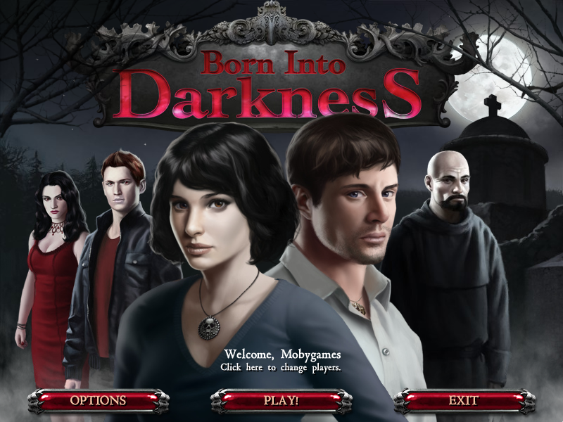 Born Into Darkness (Windows) screenshot: Main menu
