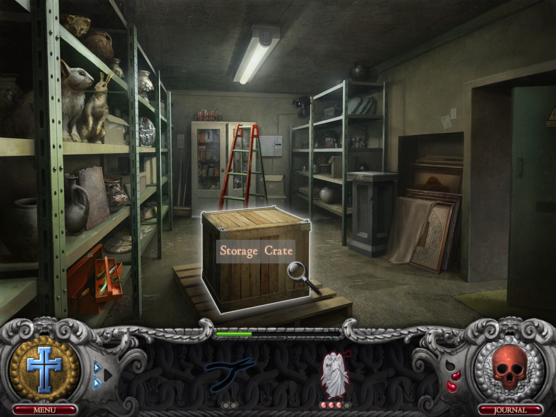 Born Into Darkness (Windows) screenshot: Storeroom