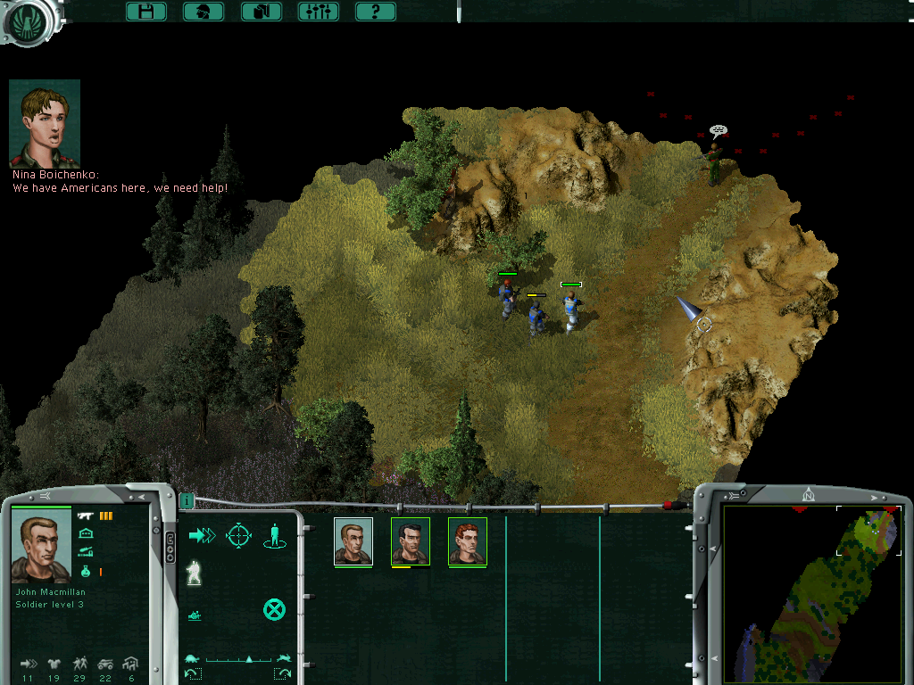 Original War (Windows) screenshot: More Russians!