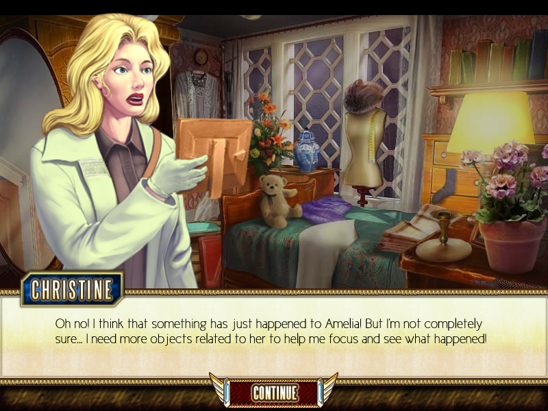 The Search for Amelia Earhart (Windows) screenshot: Christine's premonition