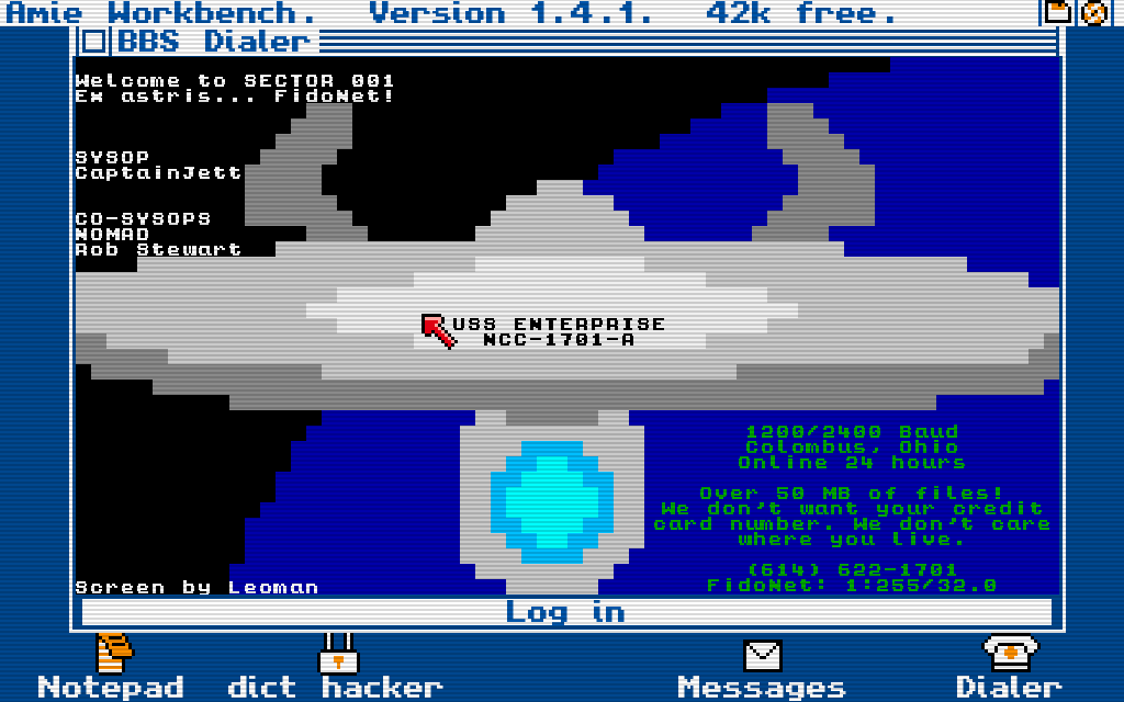 Digital: A Love Story (Windows) screenshot: This one has a very fast node and over 50 MB of files!