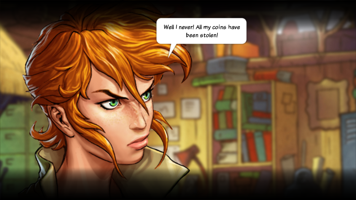 Eden's Quest: The Hunt for Akua (Windows) screenshot: Stolen coins