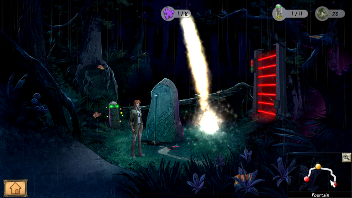 Eden's Quest: The Hunt for Akua (Windows) screenshot: Fountain