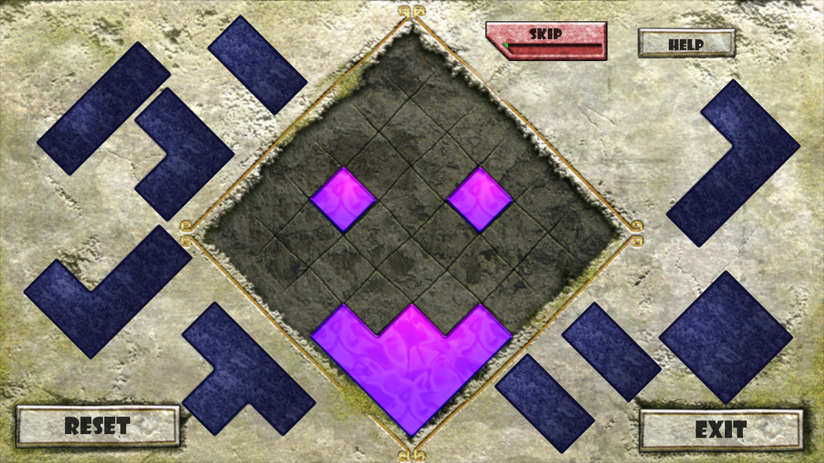 Eden's Quest: The Hunt for Akua (Windows) screenshot: Tangram
