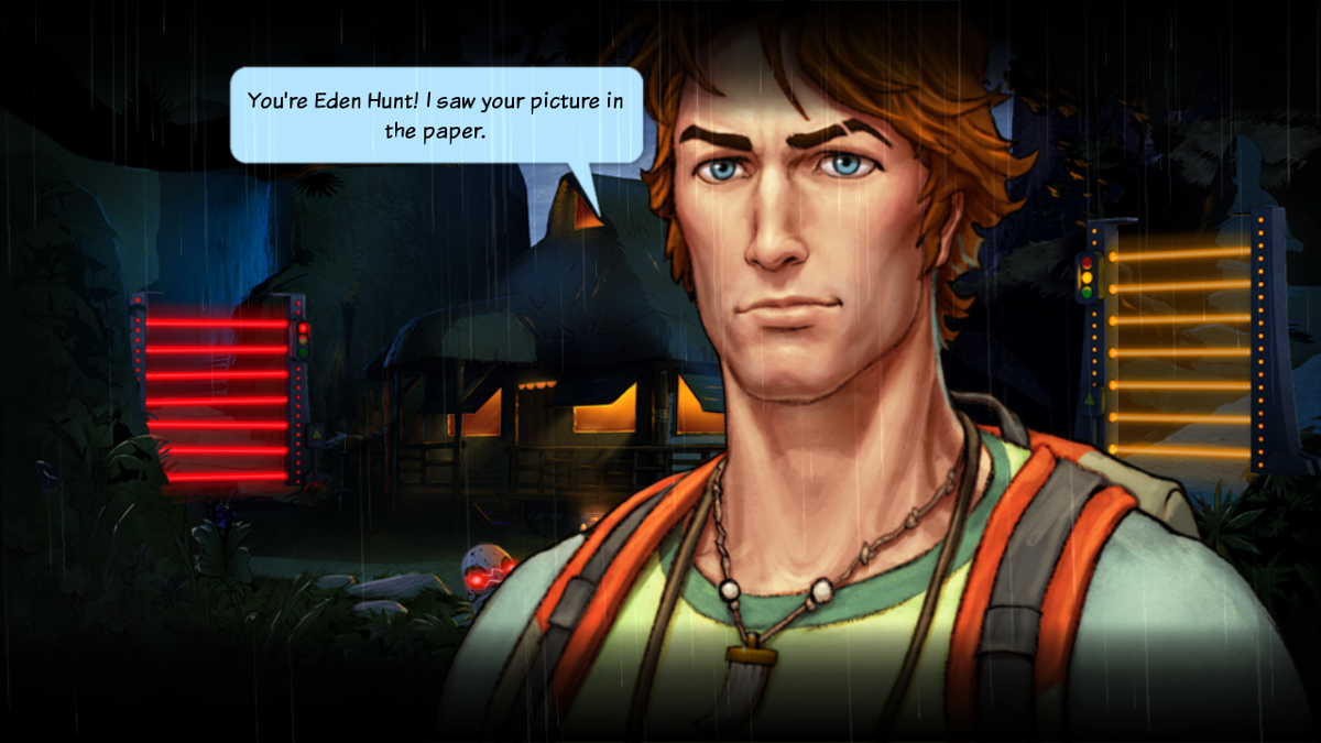 Eden's Quest: The Hunt for Akua (Windows) screenshot: Gordon