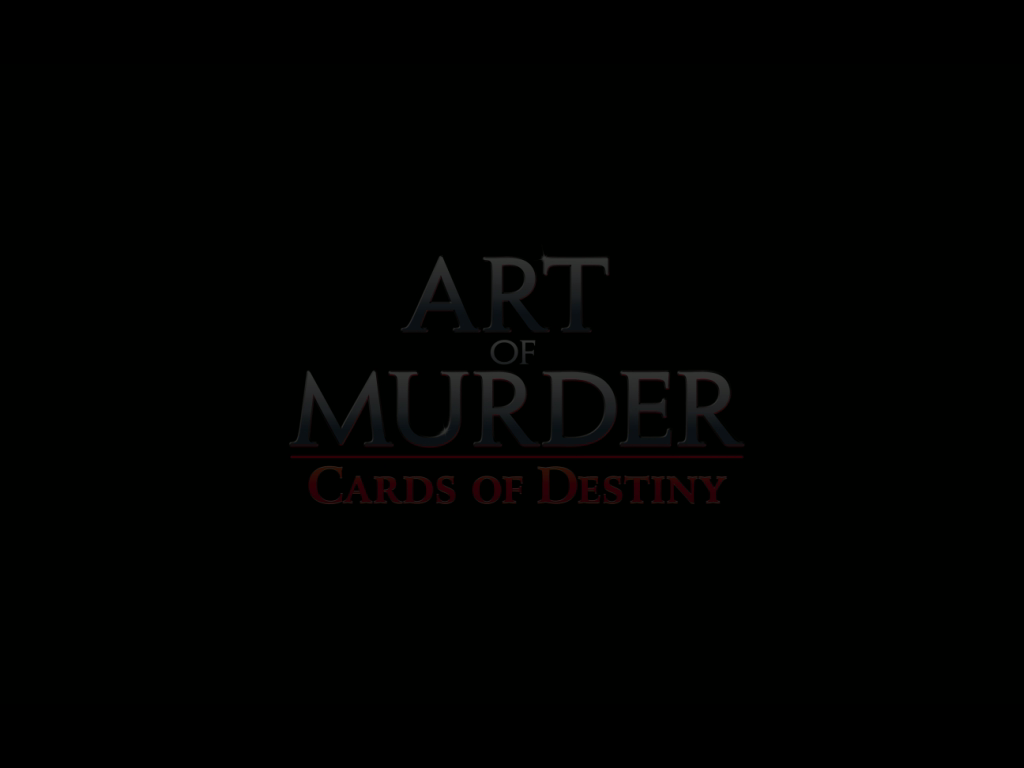 Art of Murder: Cards of Destiny (Windows) screenshot: Title screen