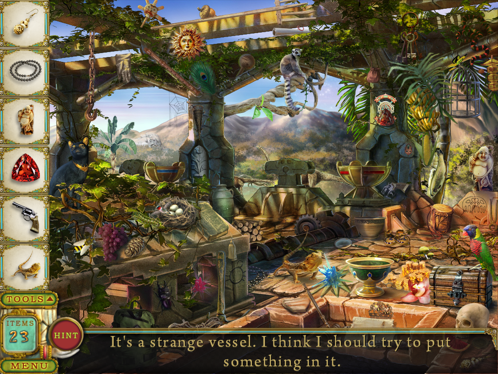Sarah Maribu and the Lost World (Windows) screenshot: Vessel
