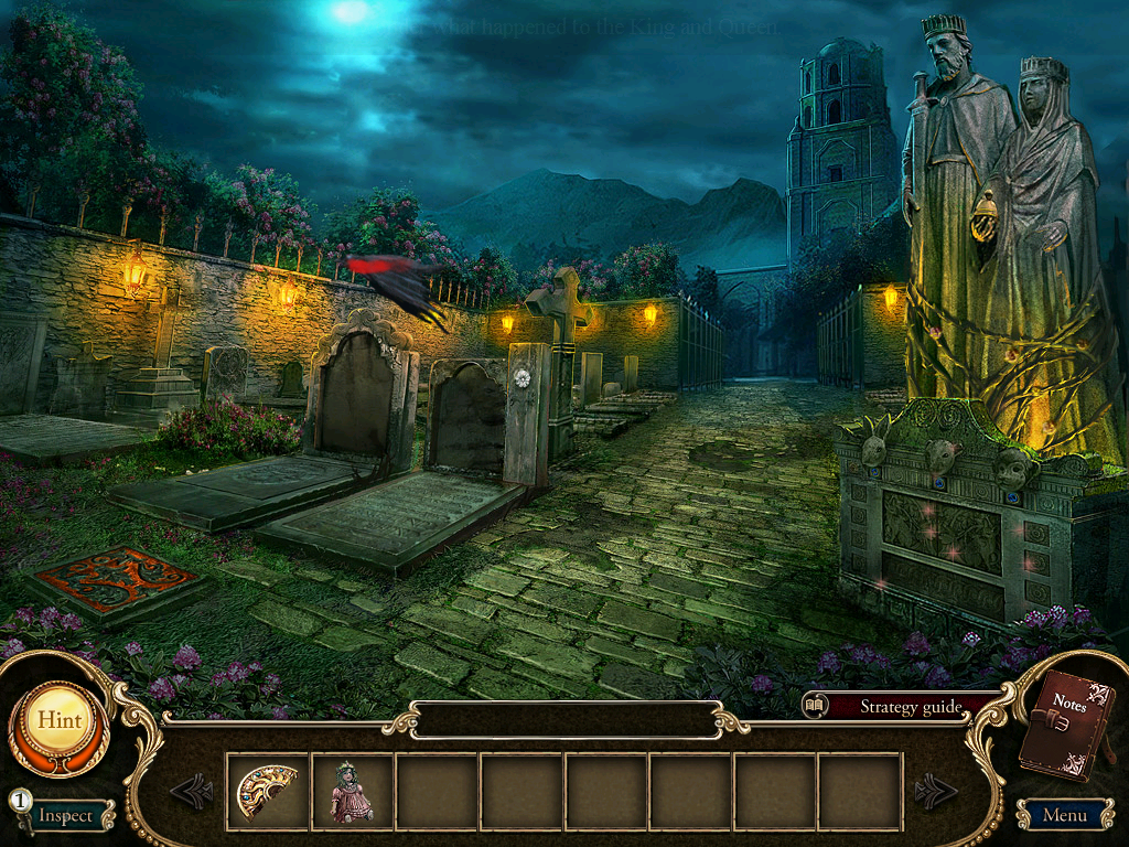 Dark Parables: Curse of Briar Rose (Collector's Edition) (Windows) screenshot: Cemetery