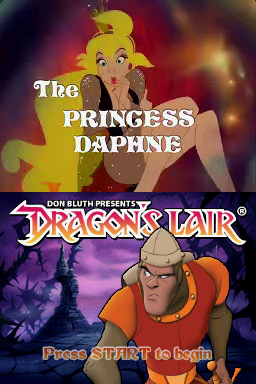 Screenshot of Dragon's Lair (Nintendo DS, 1983) - MobyGames