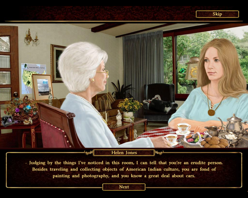 Matchmaker: Joining Hearts (Windows) screenshot: Talking to Tina.