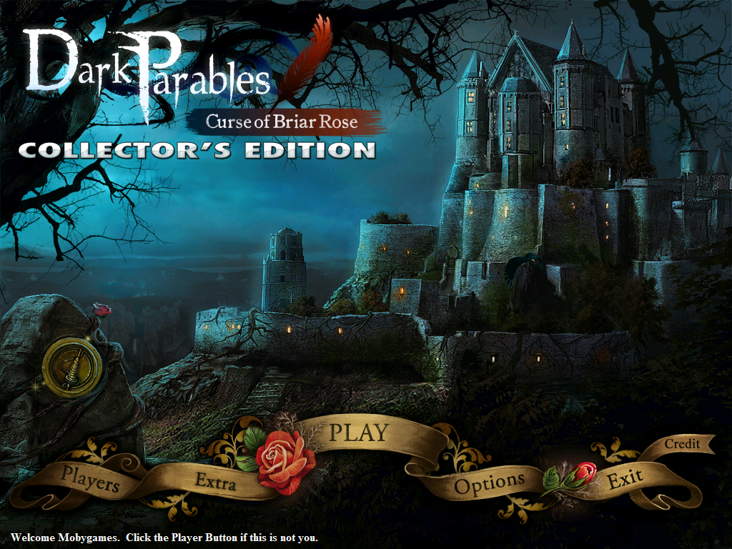 Dark Parables: Curse of Briar Rose (Collector's Edition) (Windows) screenshot: Main menu