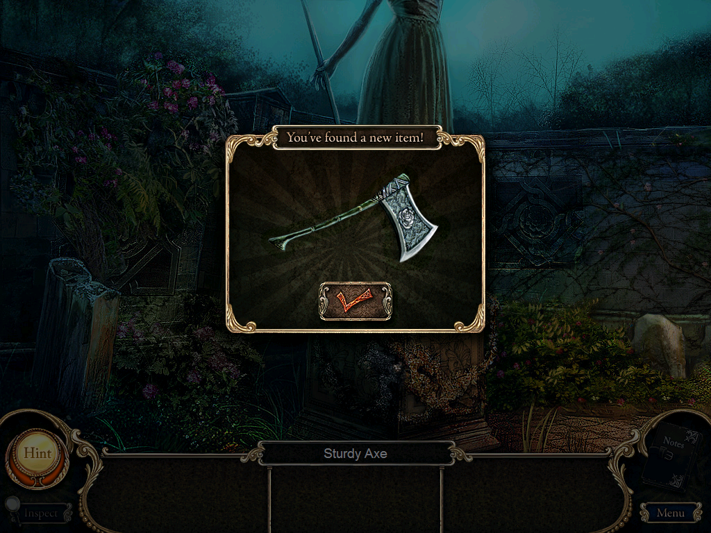 Dark Parables: Curse of Briar Rose (Collector's Edition) (Windows) screenshot: Axe