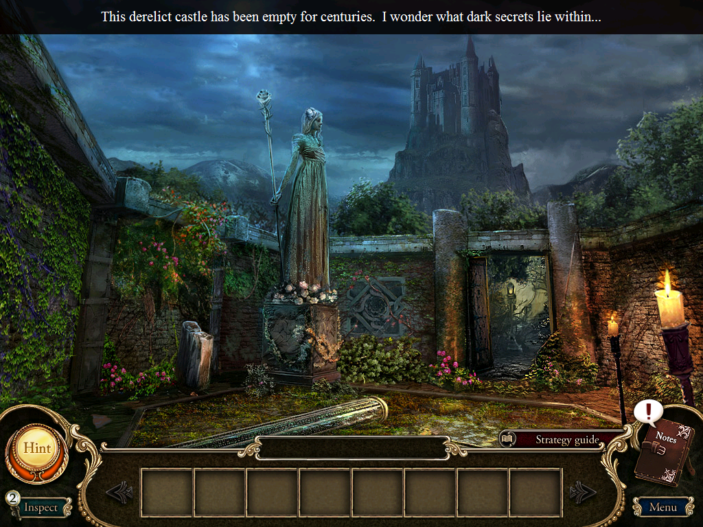 Dark Parables: Curse of Briar Rose (Collector's Edition) (Windows) screenshot: Yard