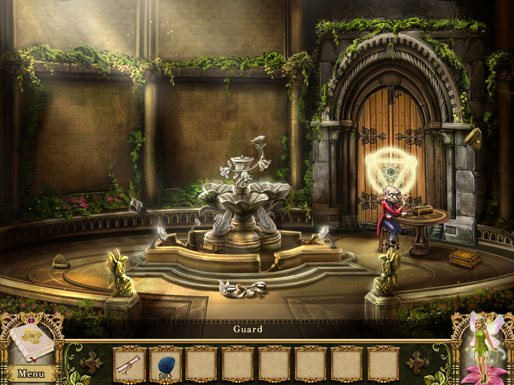 Awakening: The Dreamless Castle (Windows) screenshot: Fountain