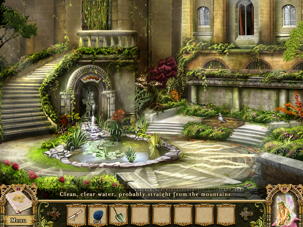 Awakening: The Dreamless Castle (Windows) screenshot: Pool