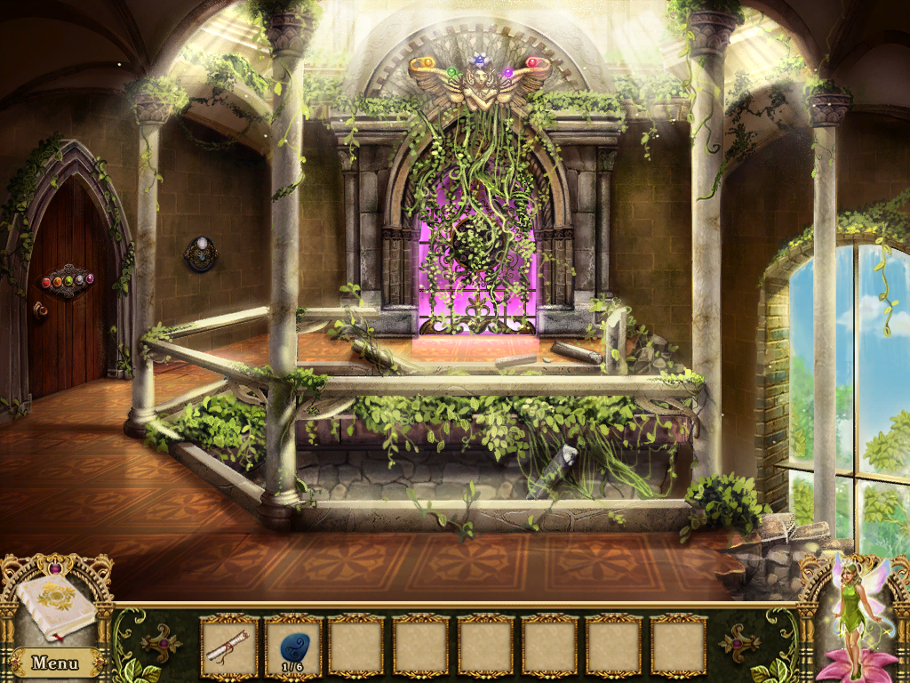 Awakening: The Dreamless Castle (Windows) screenshot: Vines