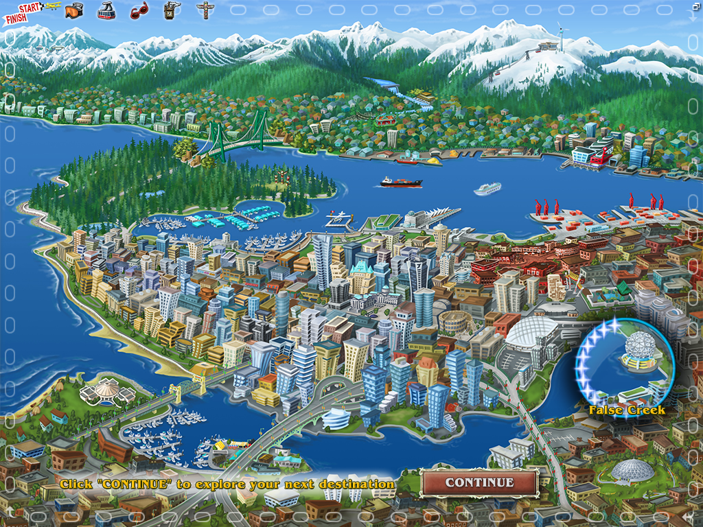 Карта big city
