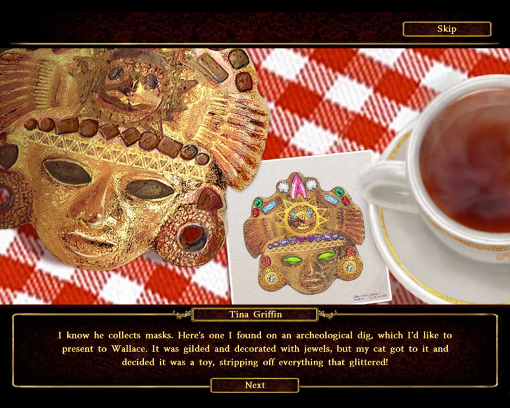 Matchmaker: Joining Hearts (Windows) screenshot: Masks