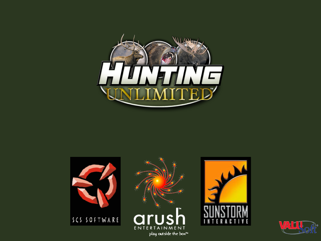 Hunting Unlimited (Windows) screenshot: Title Screen
