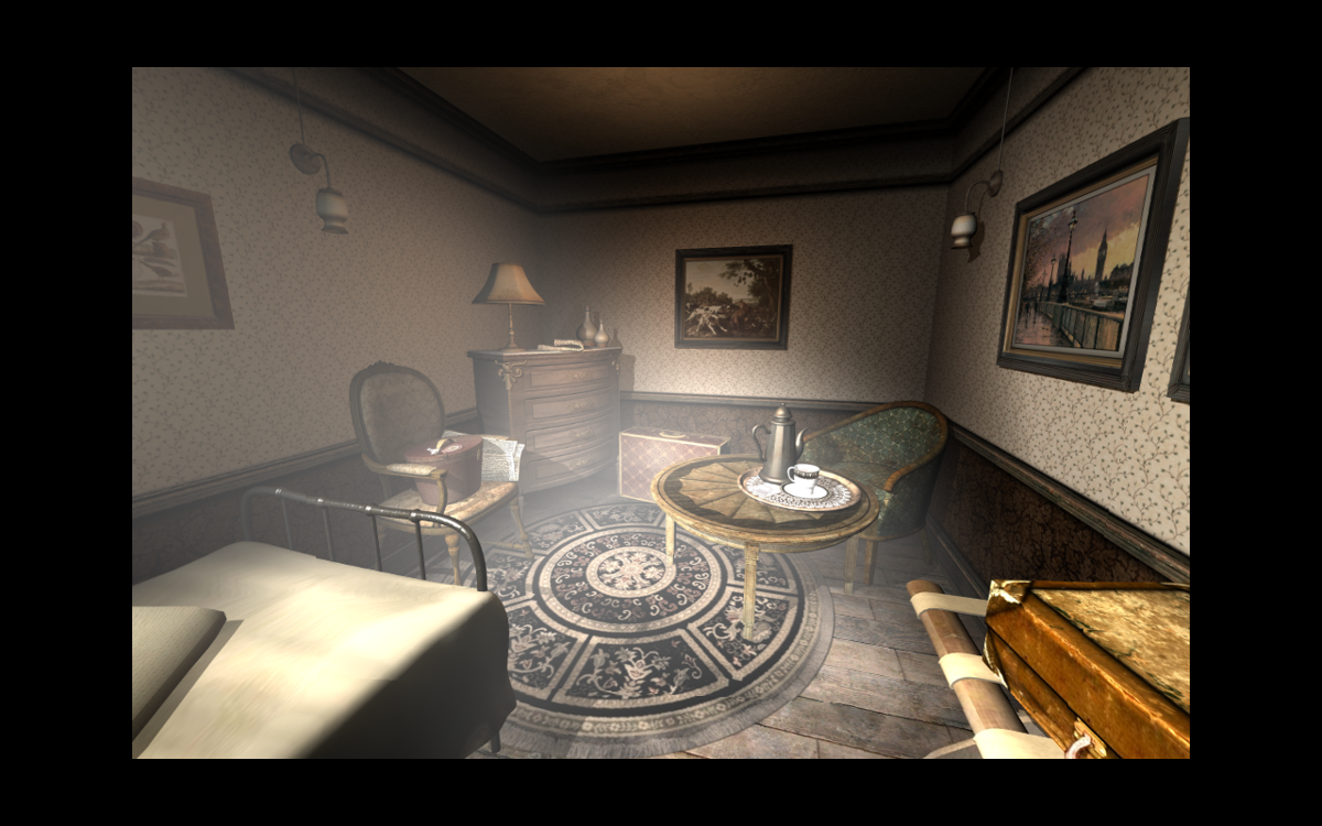 Dark Fall: Lost Souls (Windows) screenshot: the hotel in better times