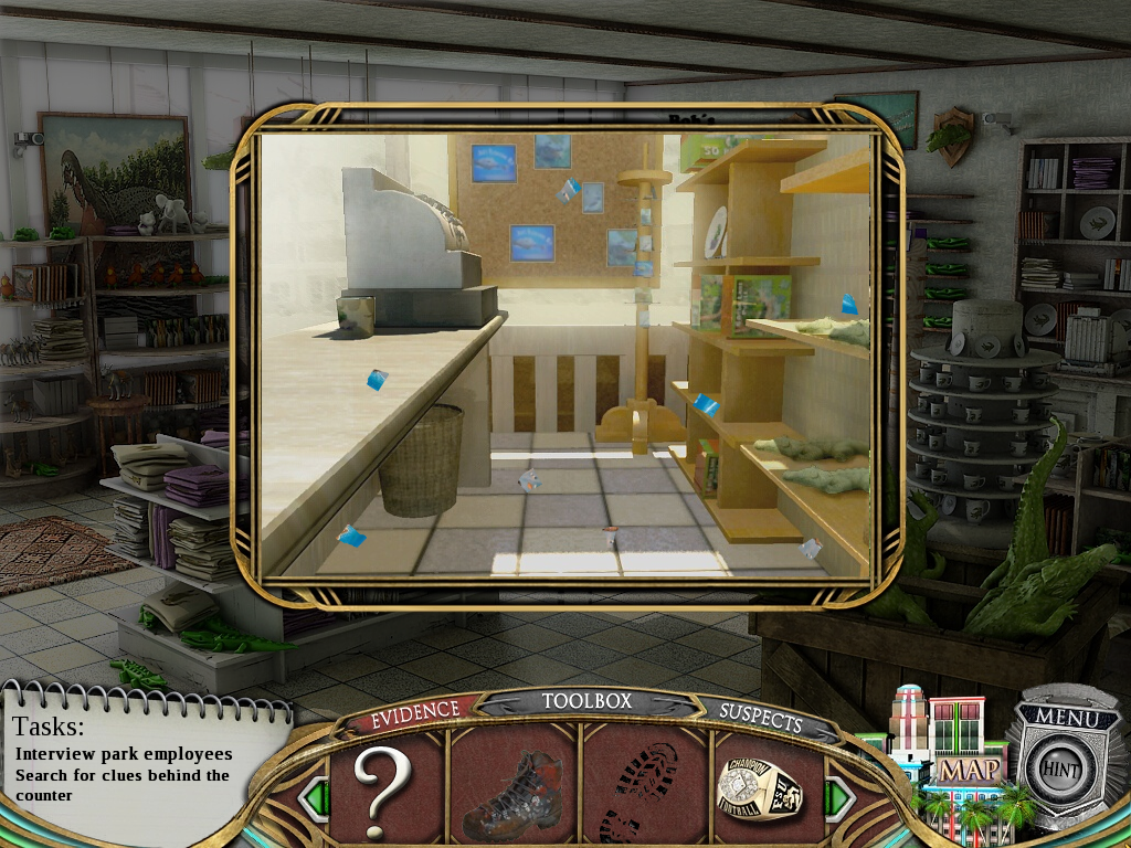 Real Detectives: Murder in Miami (Windows) screenshot: Counter