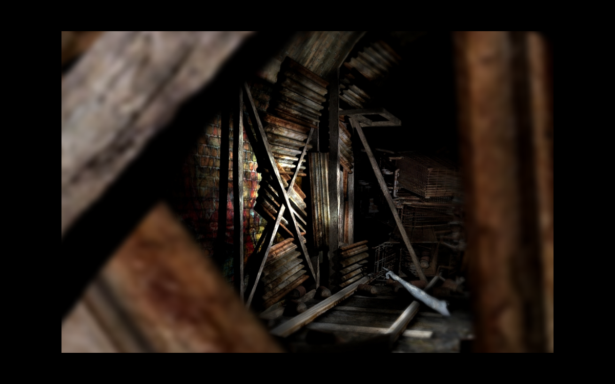 Dark Fall: Lost Souls (Windows) screenshot: Surreal hands seem to point the way