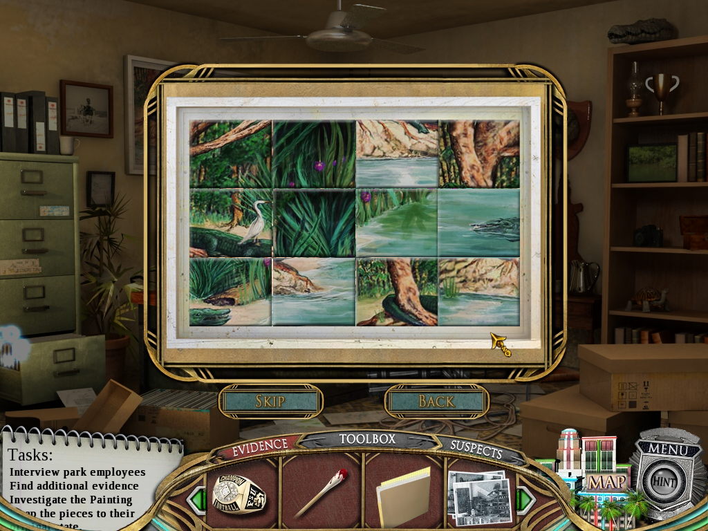 Real Detectives: Murder in Miami (Windows) screenshot: Picture puzzle