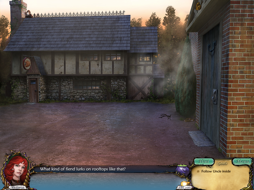 Love & Death: Bitten (Windows) screenshot: Village square