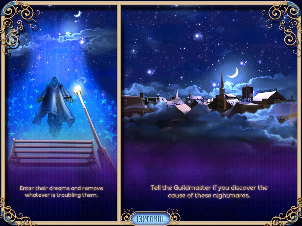 The Dream Voyagers (Windows) screenshot: Mission start