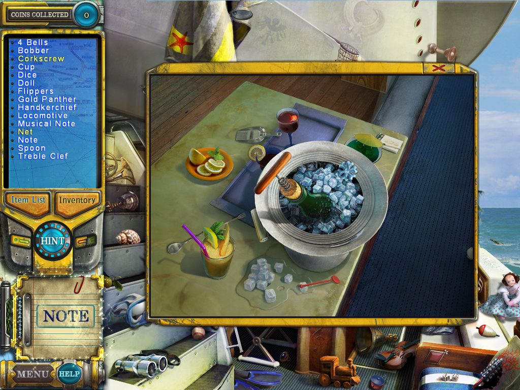Pathfinders: Lost at Sea (Windows) screenshot: Ice bucket