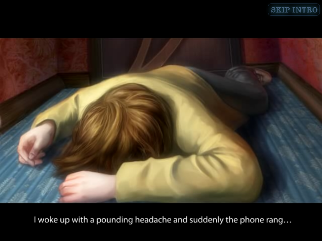 Pathfinders: Lost at Sea (Windows) screenshot: Main character unconscious